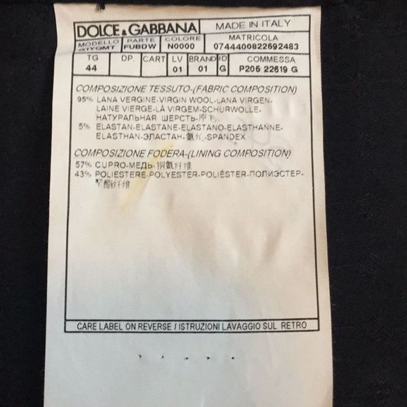 Dolce & Gabbana Gray Wool Silk Waistcoat Vest - Picture 8 of 13